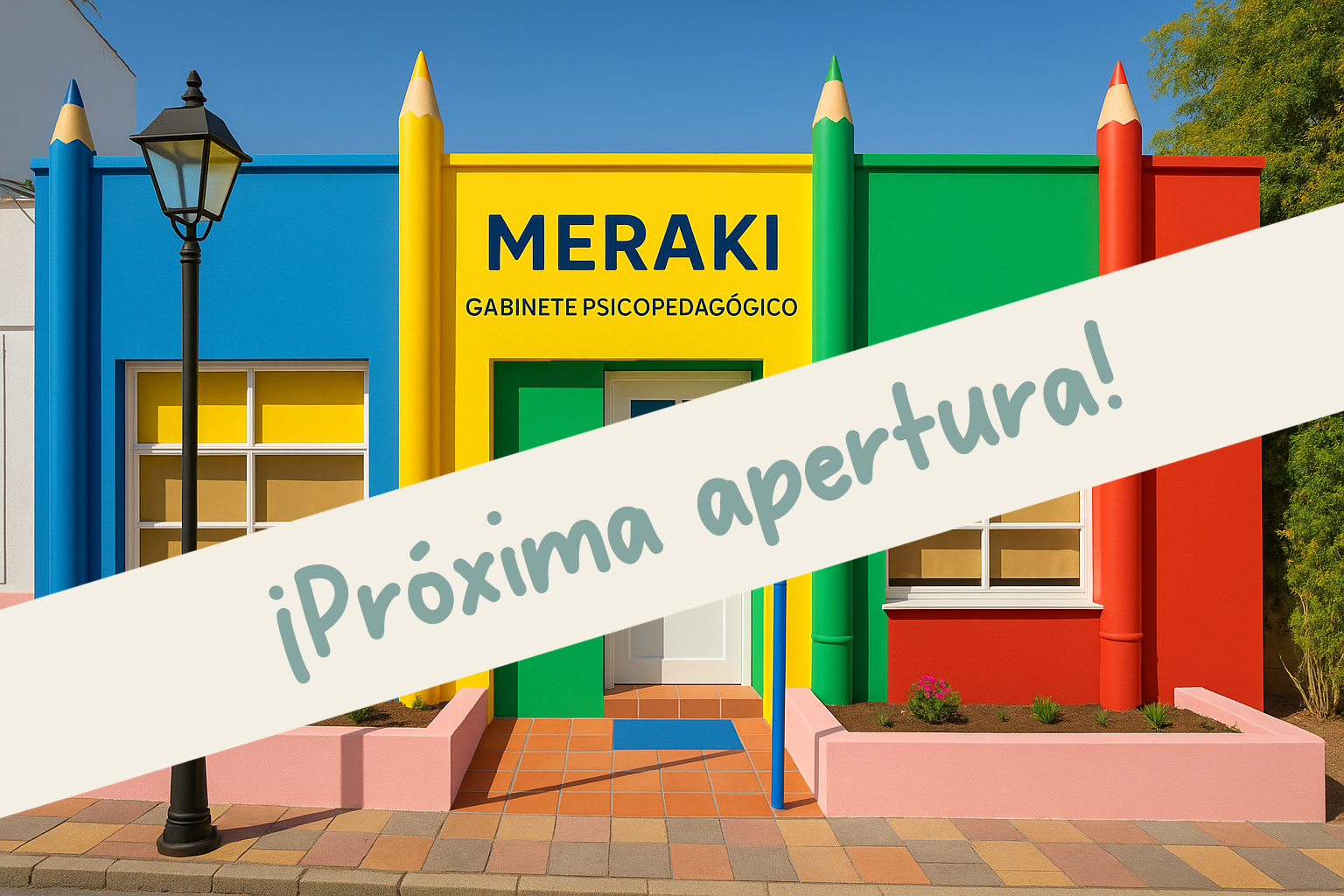Sede de Meraki Gabinete Psicopedagógico - Próxima apertura